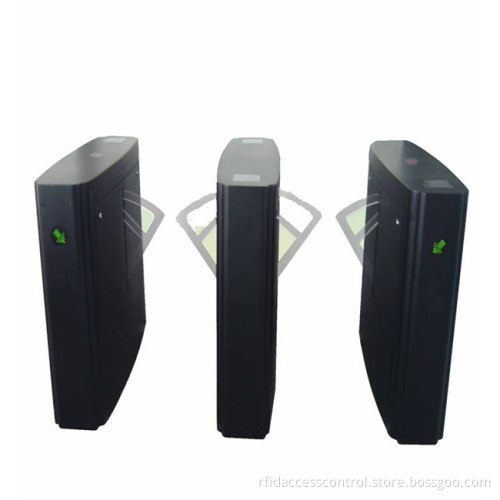 Retractable Glass Flap Barrier / Glass Flap Turnstile /Glass Flap Gate for Access Control (YET-Y512)